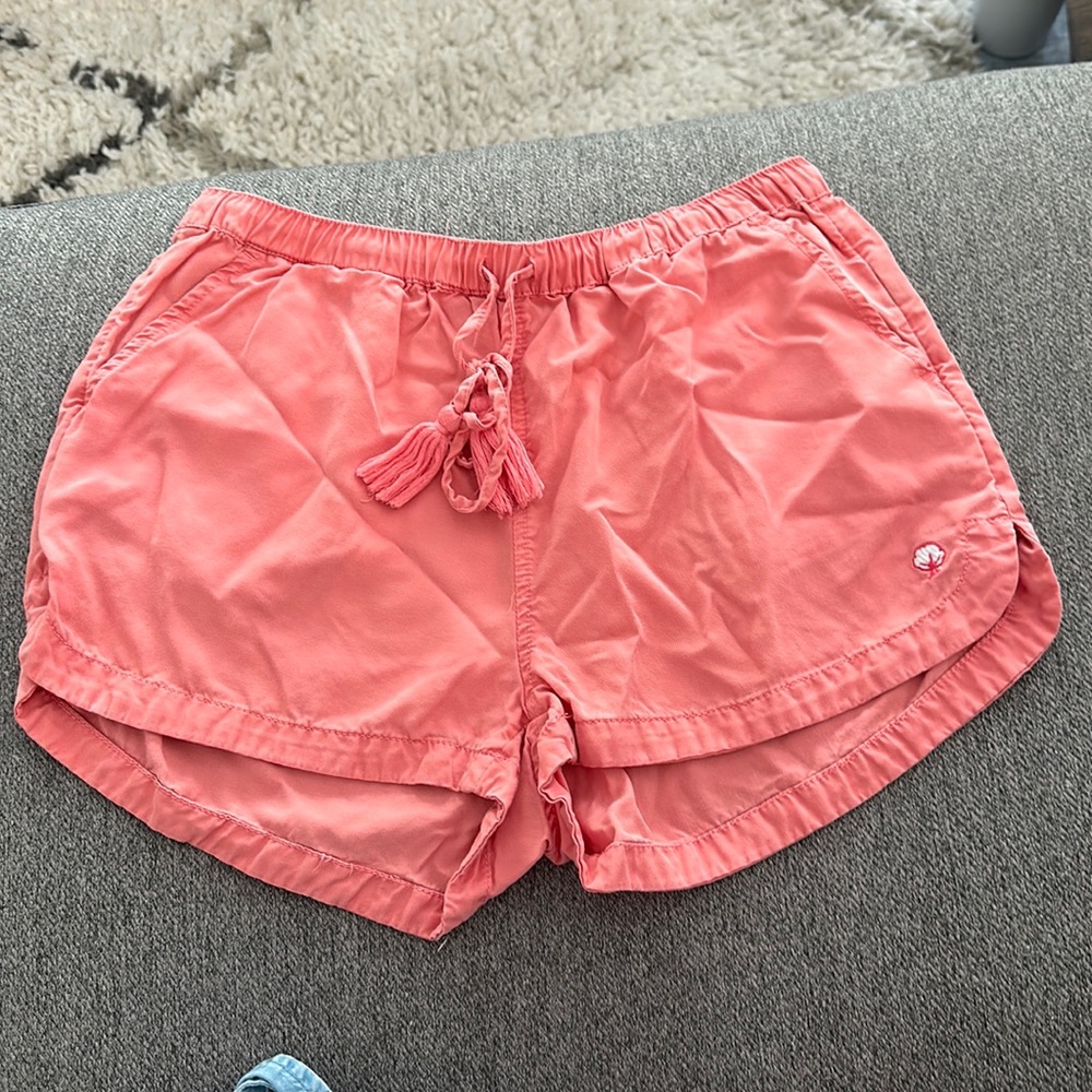 Peach southern shirt shorts